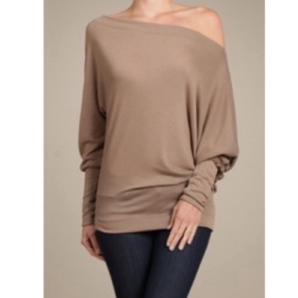 Tops - New Oversized Off Shoulder Top